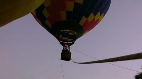 Hot air balloon Stock Footage 8997317