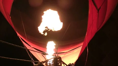 Hot air balloon Stock Footage 9316229
