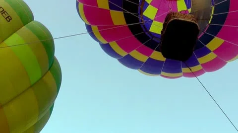 Hot air balloon Видео 9347015