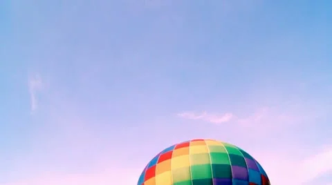 Hot air balloon Stock Footage 10837054