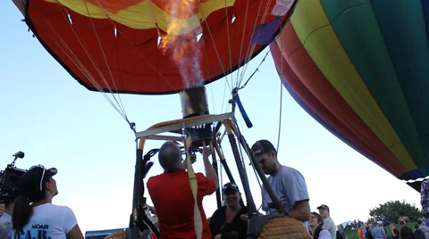Hot air balloon Video stock 39830171