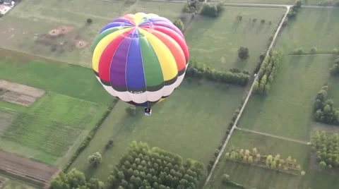 Hot Air Balloon Stock Footage 46759477