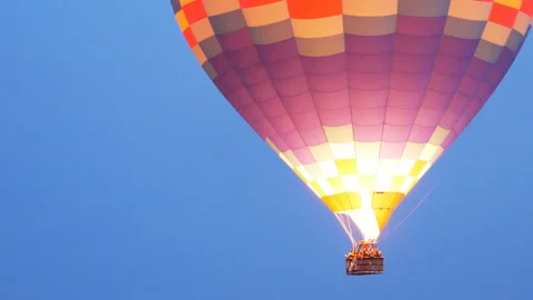 Hot air balloon Video stock 89156079