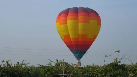 Hot air balloon Stock Footage 120217771