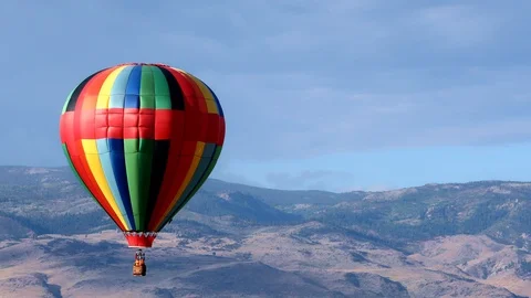 Hot air balloon Stock Footage 127140759