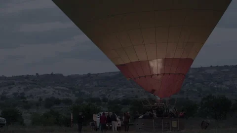 Hot Air Balloon Stock Footage 234664593