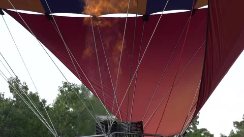 HOT AIR BALLOON 動画素材 255857029