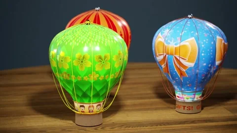 Hot air balloon Stock Footage 318519853