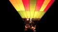 Hot Air Balloon Glowing HD Footage