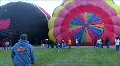 Hot Air Balloon On The Ground HD Footage