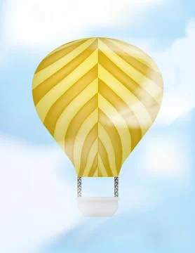 Hot air balloon Stock Illustration