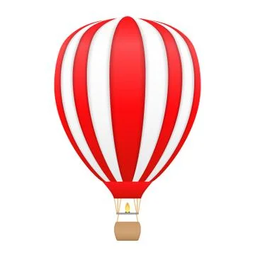 Hot Air Balloon Illustrazione stock