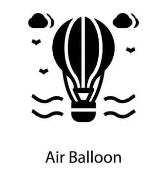 Hot Air Balloon Stock Illustration