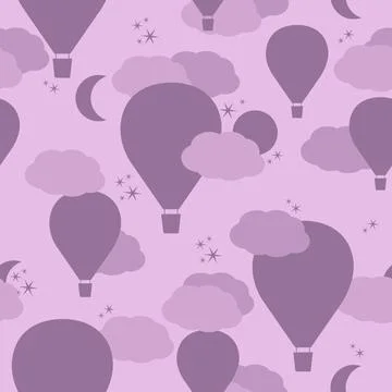 Hot air balloon Stock Illustration