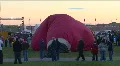 Hot Air Balloon Inflates HD Footage