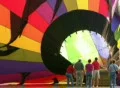 Hot Air Balloon Inflation SD Footage