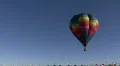 Hot Air Balloon Landing HD Footage