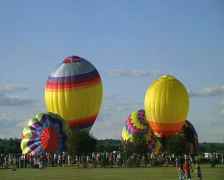 Hot Air Balloon Launch 動画素材 2817852