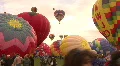 Hot Air Balloon Mass Ascension HD Footage