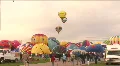 Hot Air Balloon Mass Ascension HD Footage