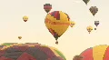Hot Air Balloon Mass Ascension HD Footage