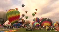 Hot Air Balloon Mass Ascension HD Footage