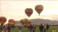 Hot Air Balloon Mass Ascension HD Footage
