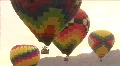 Hot Air Balloon Mass Ascension HD Footage