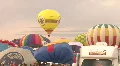Hot Air Balloon Mass Ascension HD Footage