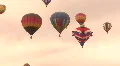 Hot Air Balloon Mass Ascension HD Footage