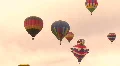 Hot Air Balloon Mass Ascension HD Footage