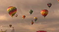 Hot Air Balloon Mass Ascension HD Footage