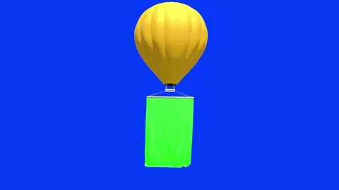 Hot Air Balloon Mini Game Level Interface Design Stock Footage 328406097