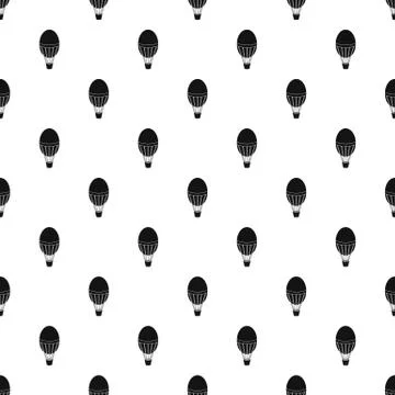 Hot air balloon pattern Stock Illustration