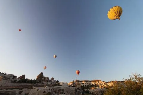 Hot air balloon Stock Photos