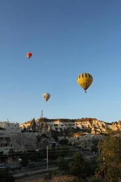 Hot air balloon Stock Photos