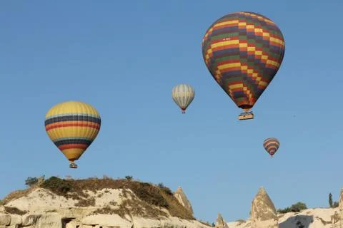 Hot air balloon Stock Photos
