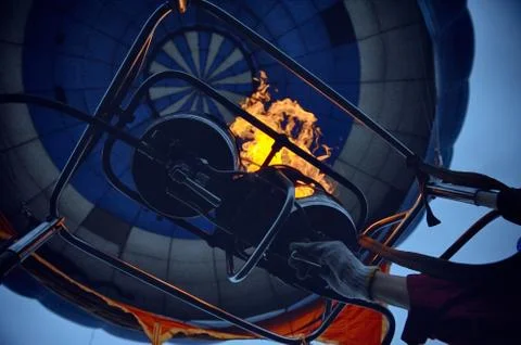 Hot air balloon Stock Photos
