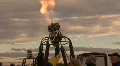 Hot Air Balloon Propane Burner HD Footage