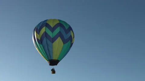 Hot Air Balloons In Flight Stock Footage 42114069
