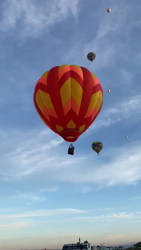 Past Balloon Stock Footage ~ Royalty Free Stock Videos | Pond5