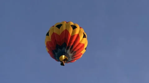 Hot Air Balloons Stock Footage