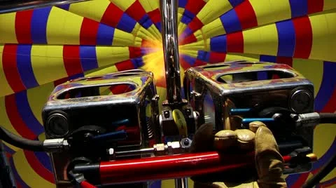 Hot air balloon's Stock Footage 12203564