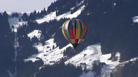 Hot Air Balloons Stock Footage 20589983