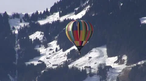 Hot Air Balloons Stock Footage 20590722