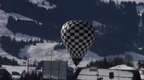 Hot Air Balloons Stock Footage 20590822