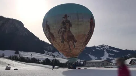 Hot Air Balloons Stock Footage 20592805