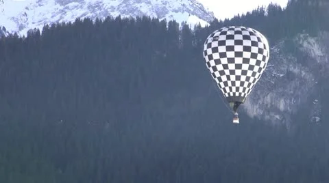 Hot Air Balloons Stock Footage 20593610
