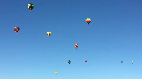 Hot Air Balloons Stock Footage 67017258