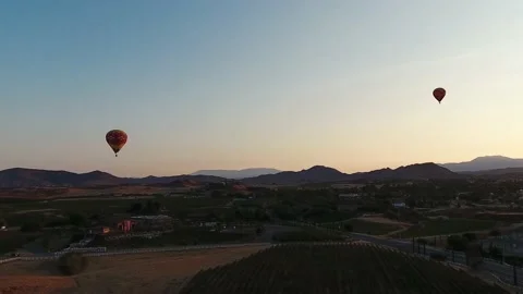 Hot air Balloons Stock Footage 138179857